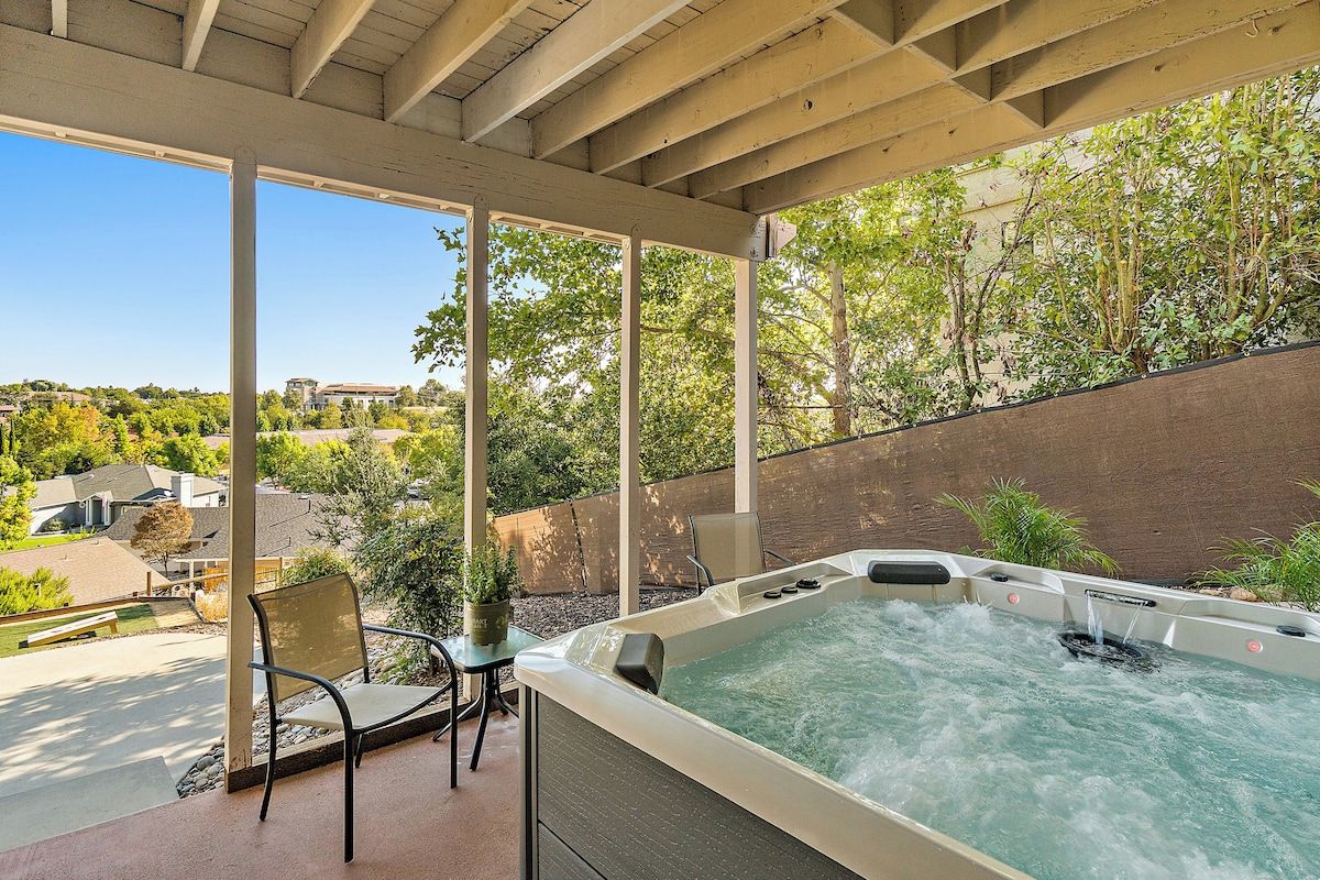 Bain à remous extérieur