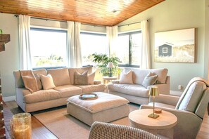 Smart TV, fireplace, video games, books