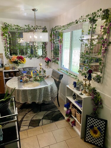 Agape Abode is a unique 420 friendly "hippie playhouse" with a style all its own