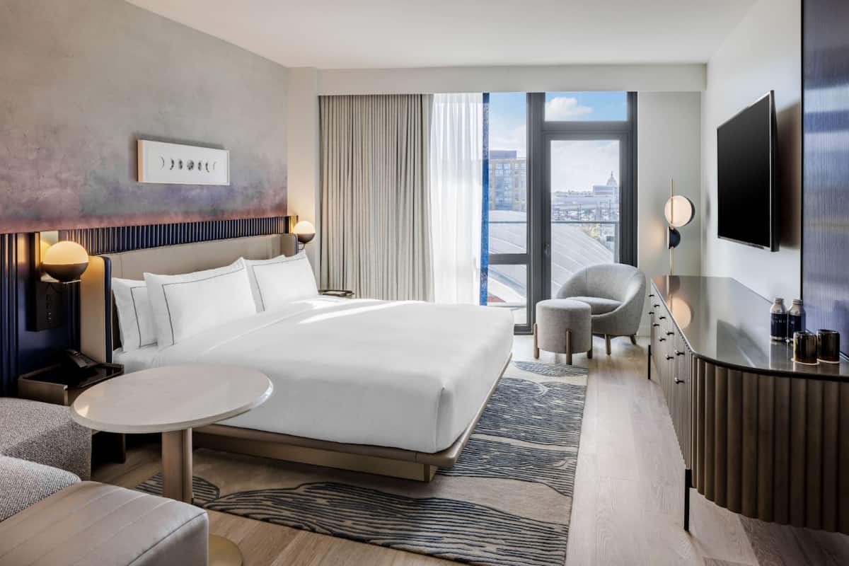 1 chambre, literie de qualité supérieure, couette en duvet d'oie