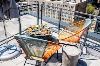 Rooftop terrace at The Morrow Washington Dc, Curio Collection By Hilton