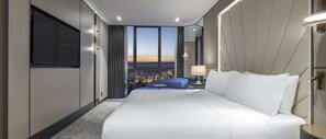 Ropa de cama hipoalergénica y minibar 