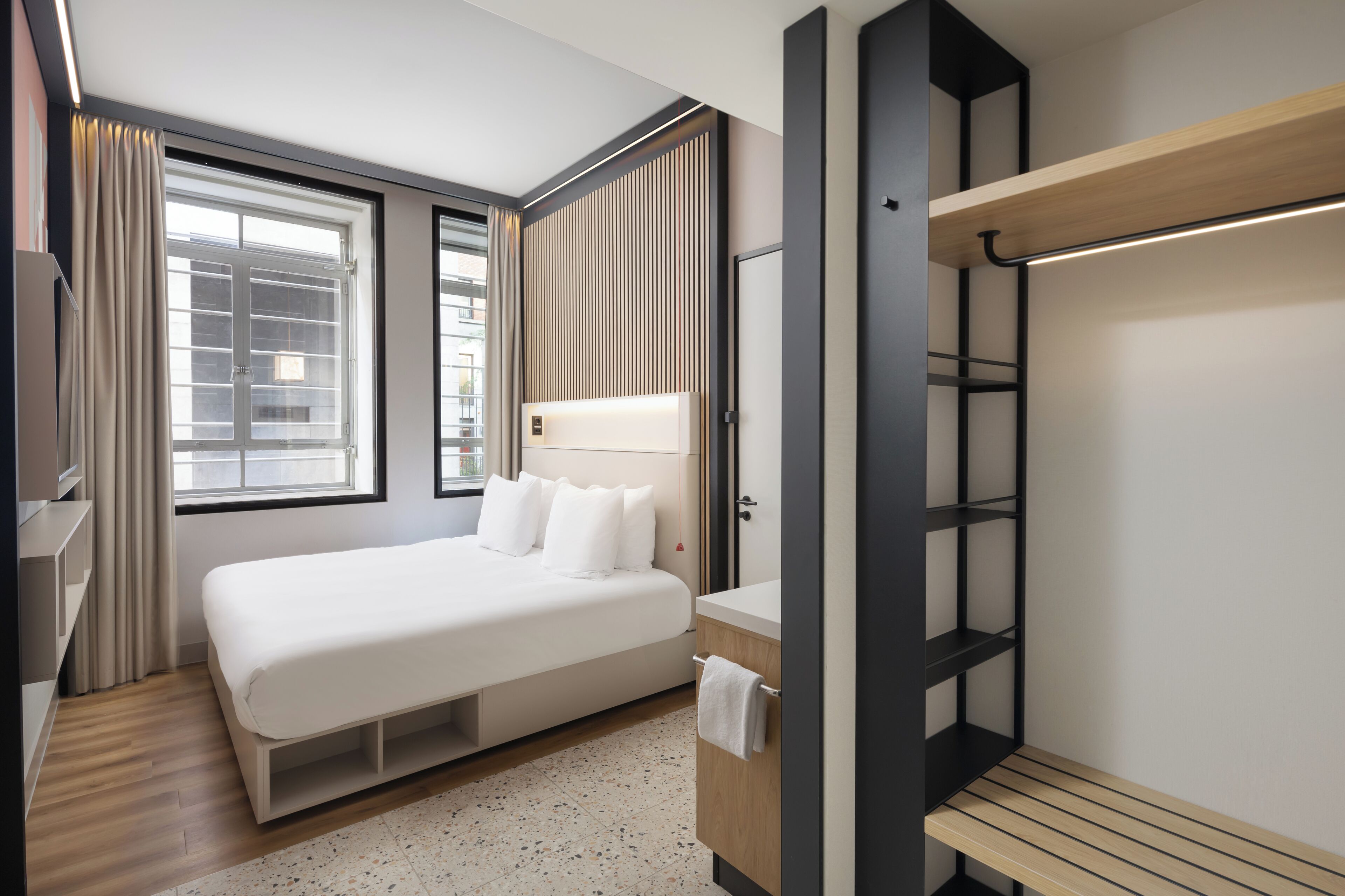 Habitación, 1 cama King size, con acceso para personas discapacitadas | Ropa de cama de alta calidad y minibar 