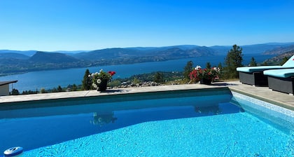 Naramata Dreaming: Wine Country Deck Suite w/ Heated Pool & Trail Access
