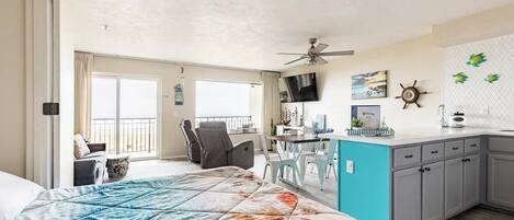 1 bedroom, iron/ironing board, free WiFi, bed sheets