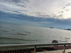 Vue sur la plage/l’océan