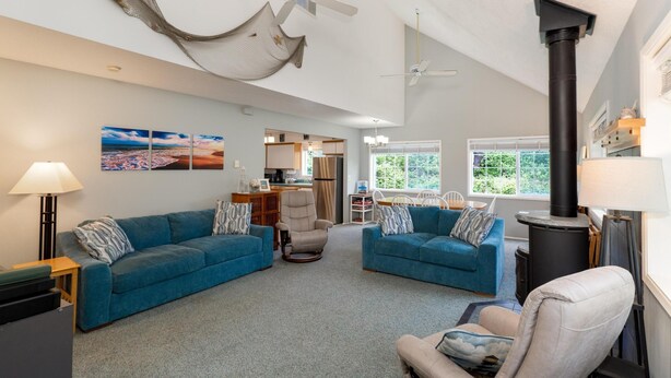 Huis, Meerdere bedden (Rockaway Family Tides) | Woonkamer