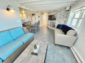 Smart TV, fireplace - After Dune Delight: Beachfront & Access! Condo (Newbury)