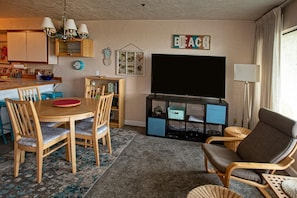 Condo, 1 King Bed with Sofa bed (Seaside Beach Club 203) | Living room - Seaside Beach Club 203 (Seaside)
