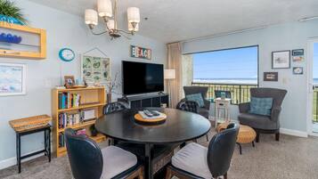 Condo, 1 King Bed with Sofa bed (Seaside Beach Club 203) | Dining