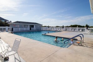 Pool - In private community offering tennis courts, pool, and easy beach access! (Emerald Isle)