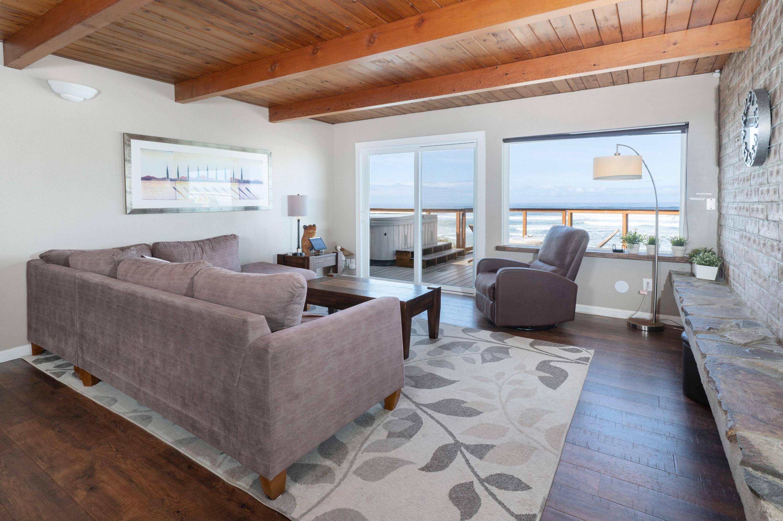 House, Multiple Beds (South Beach House) | Living room