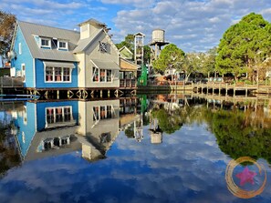 Exterior - "Blue Birdie" Arcade, Golf Cart, Fully Renovated! All New for 2024! (Miramar Beach)