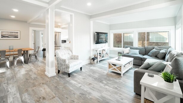House, Multiple Beds (The Duffy House) | Living room - The Duffy House (Seaside)