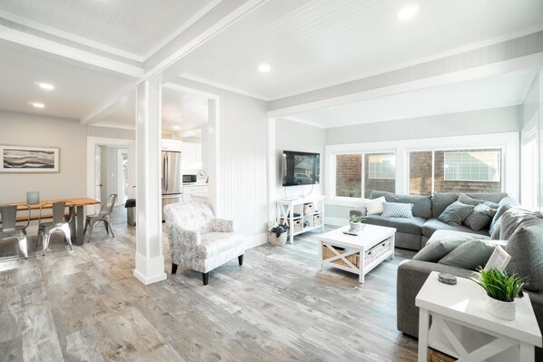 Casa, varias camas (The Duffy House) | Sala de estar