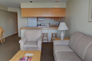 Condo, 1 King Bed with Sofa bed (Waters Edge 302) | Living room - Waters Edge 302 (Lincoln City)