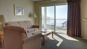 Condo, 1 King Bed with Sofa bed (Waters Edge 302) | Living room