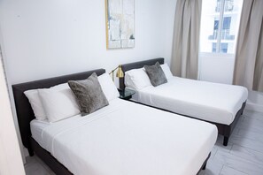 2 多间卧室、熨斗/熨衣板、免费 WiFi、床单