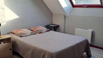 2 chambres, bureau, fer et planche Ă repasser, Wi-Fi