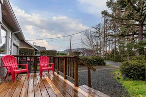 Maison, 2 lits doubles (Barefoot Bungalow) | Balcon