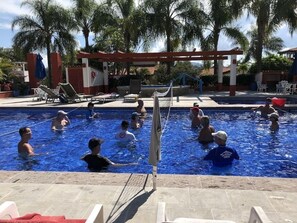 Alberca al aire libre 