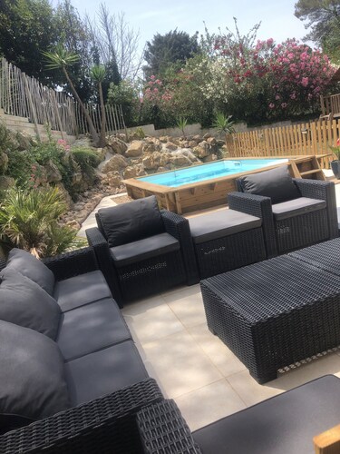 Villa familiale sur Mandelieu