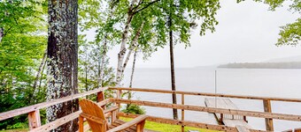 Three cabins in one - lakefront property - dog-friendly