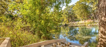 Waterfront condo with a pool, central AC, washer/dryer - snowbirds welcome