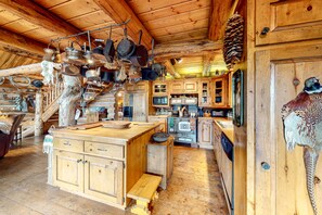 Interior - Spectacular mountain cabin with great views, deck, & fireplace - dogs OK (Durango)