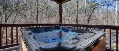 Bain à remous extérieur