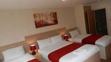 Individually furnished, desk, laptop workspace, free WiFi