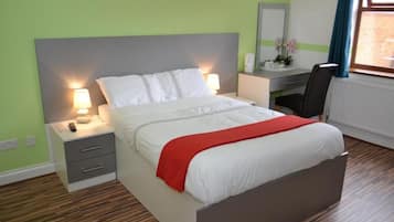 Standard Double Room | Individually furnished, desk, laptop workspace, free WiFi