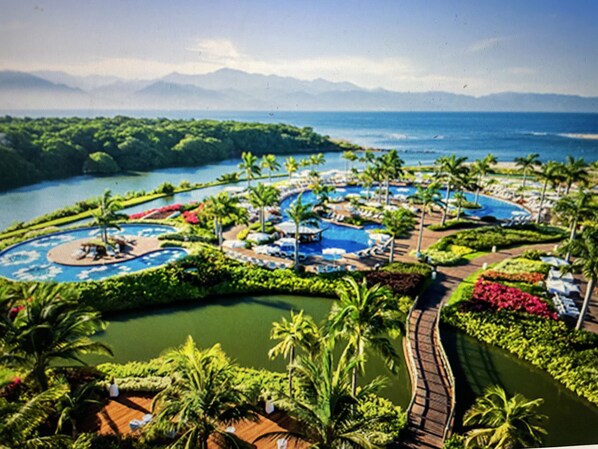 Alberca al aire libre 