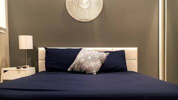 1 室のベッドルーム、アイロン / アイロン台、WiFi、ベッドシーツ