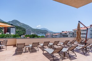 Terrasse sur le toit