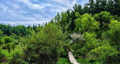 Whitewater Lake Living - Large Deck - In The Heart of the Kettle Moraine