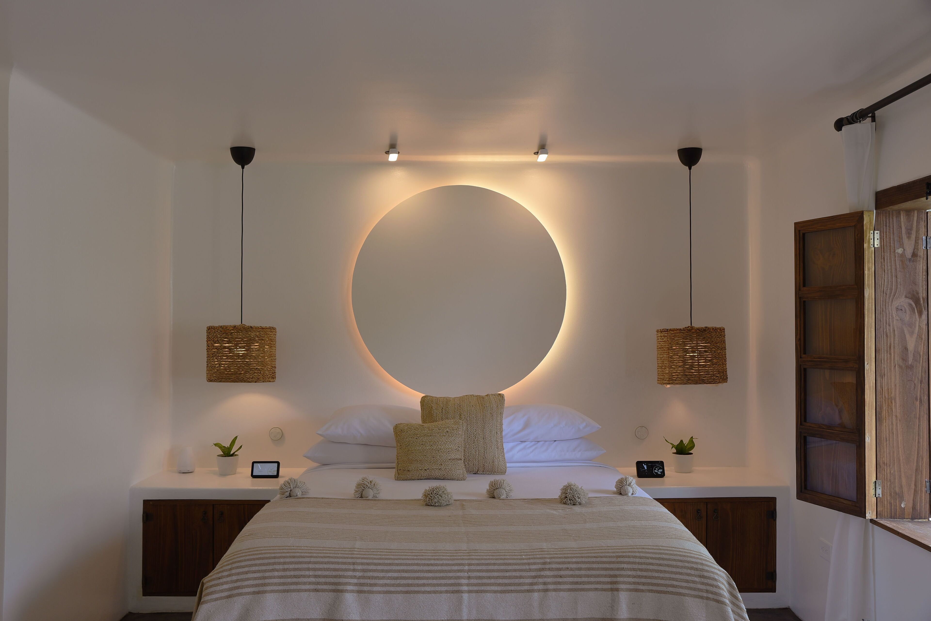 Premium bedding, down comforters, memory foam beds, minibar