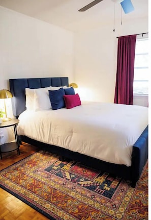 3 chambres, bureau, fer et planche à repasser, accès au Wi-Fi (inclus)