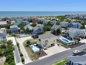 Exterior - Oceanside, Private Pool, Close to the beach! OS1F, La Maison de la Mer (Corolla)