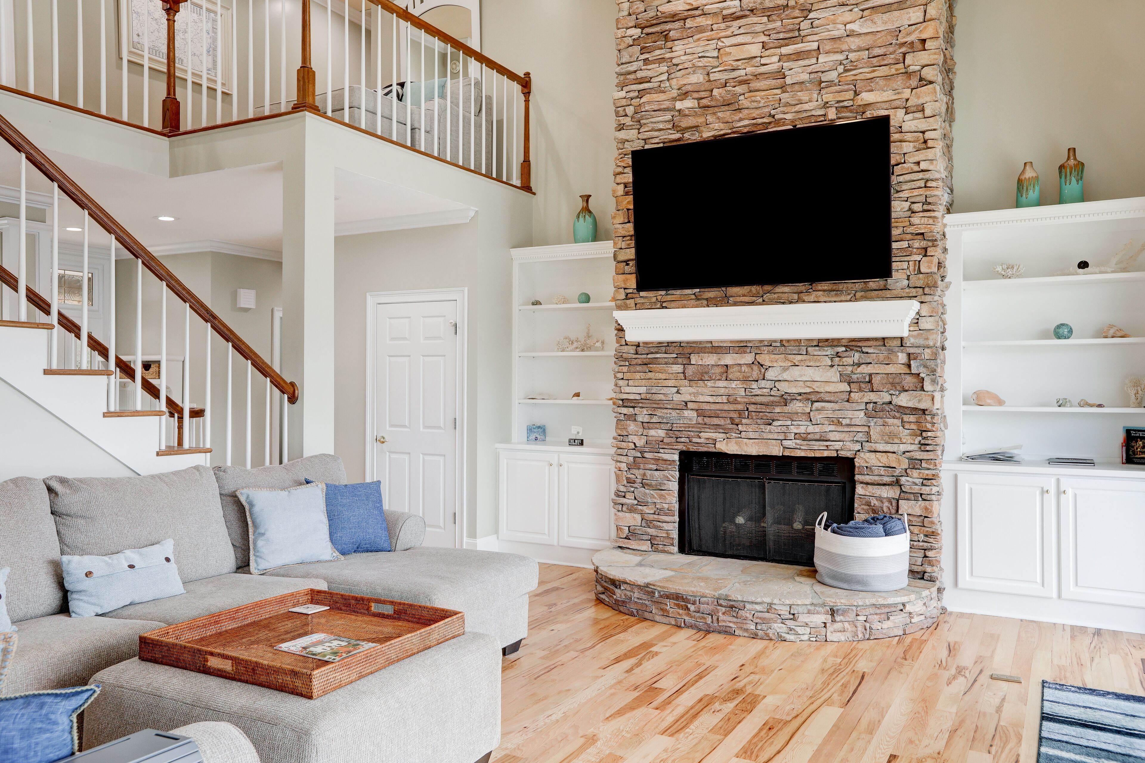 تلفزيون، مدفأة