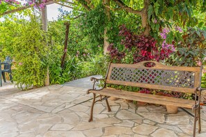Terrace/patio - CAS CONSUL - Charming country house with private pool and free WiFi. (Sant Joan de Labritja)