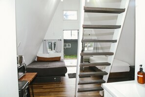 Desk, laptop workspace, blackout drapes, WiFi (free) - Trailhead Cabins & Lodging (Meeker)