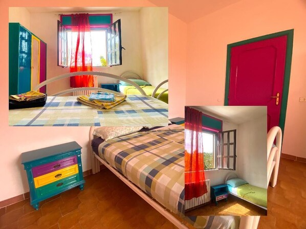 2 bedrooms, bed sheets - House - Sleeps 5 - Pets Ok - Parking (Frigole)