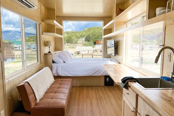 Cabana clàssica | 1 dormitori, decoració individual i mobiliari individual