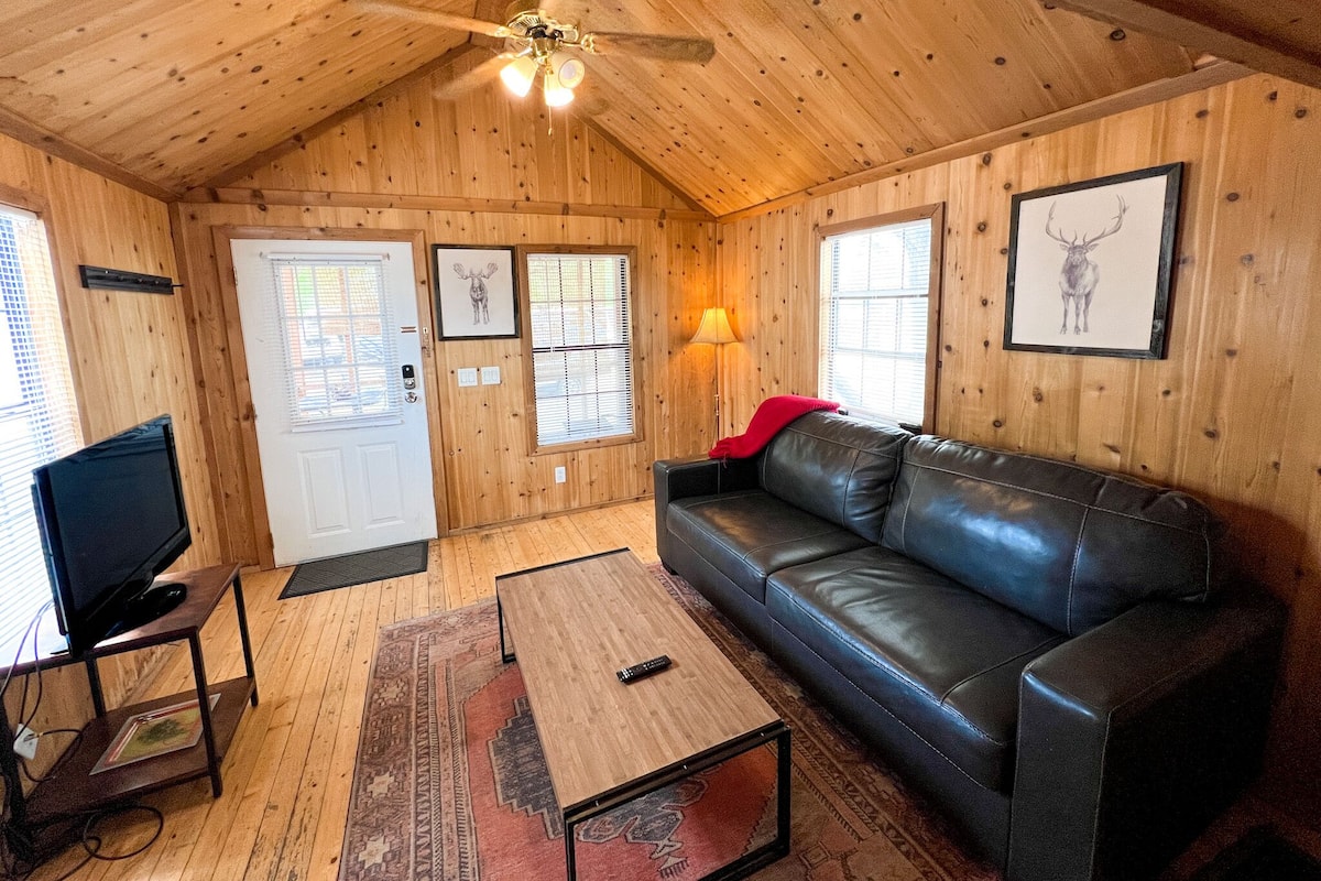 Black Canyon Cabin | Living area