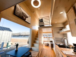 TJ Smith Tiny Home (13) | Living area - Camp Eddy (Grand Junction)