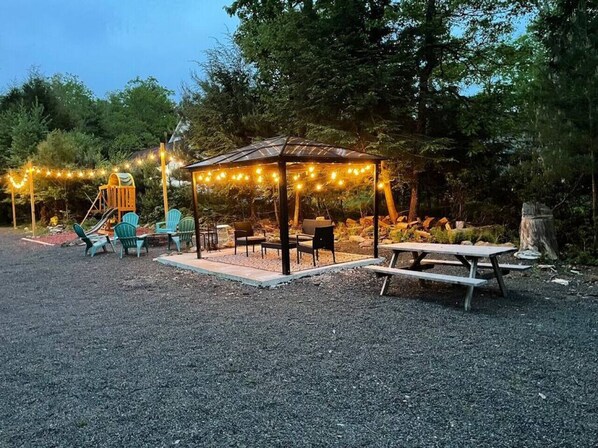 Restauration en plein air