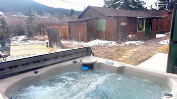 Idromassaggio all'aperto