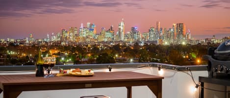 Departamento superior | Vista del balcón