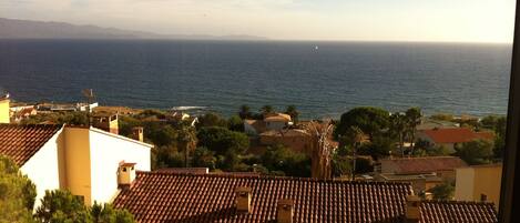 Blick von der Unterkunft